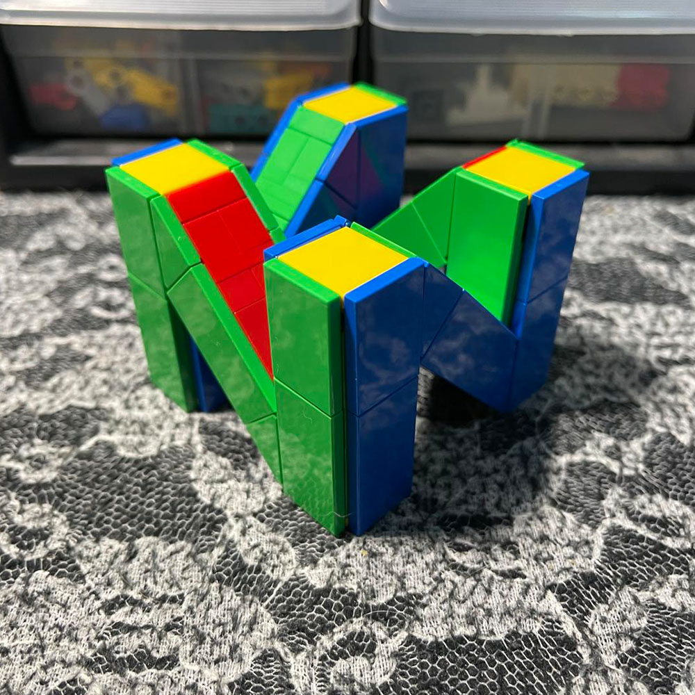 Kids Education Logo - MOC-225423 ชุดตัวต่อสร้างสรรค์สำหรับตกแต่งโต๊ะทำงาน เกมคลาสสิก DIY โลโก้ 64