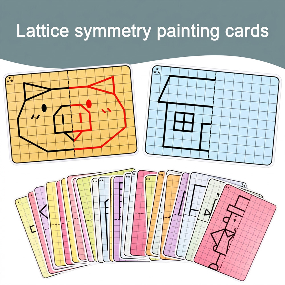 ของเล่นวาดภาพลายตารางสำหรับเด็ - Learning Workbook Preschool บทวิจารณ์และราคา