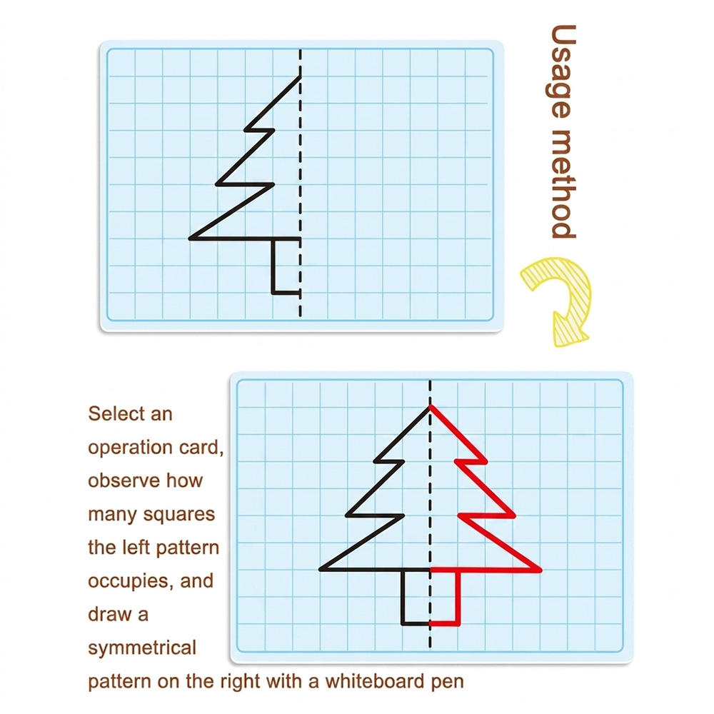 ของเล่นวาดภาพลายตารางสำหรับเด็ - Learning Workbook Preschool บทวิจารณ์และราคา