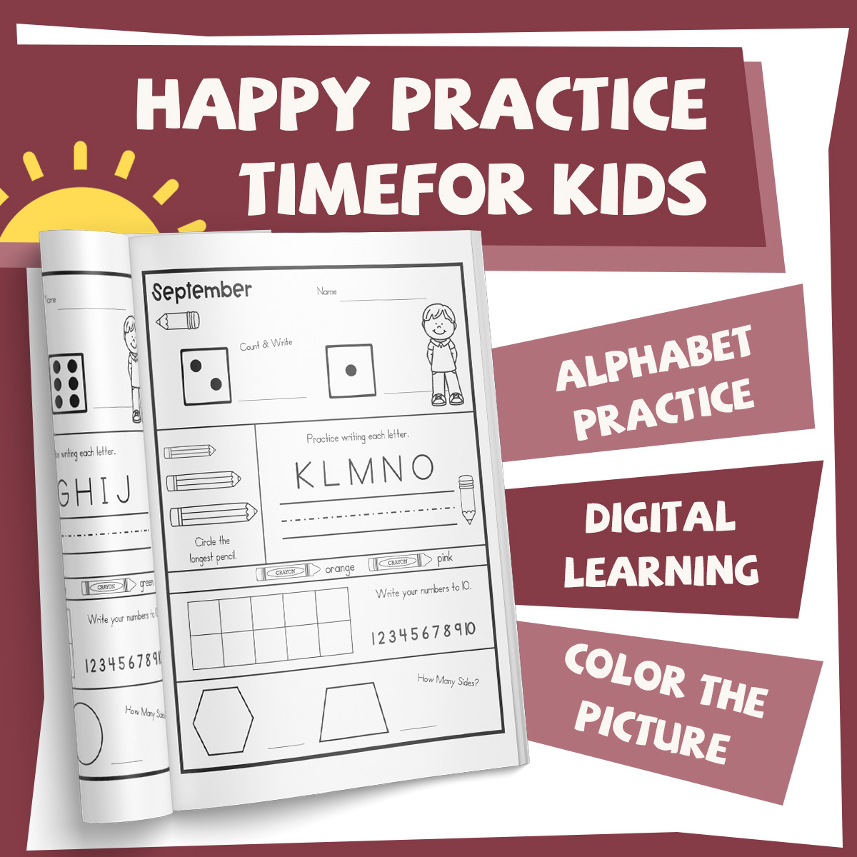 สมุดงานการเรียนรู้และติดตามพัฒ - Learning Workbook Preschool บทวิจารณ์และราคา