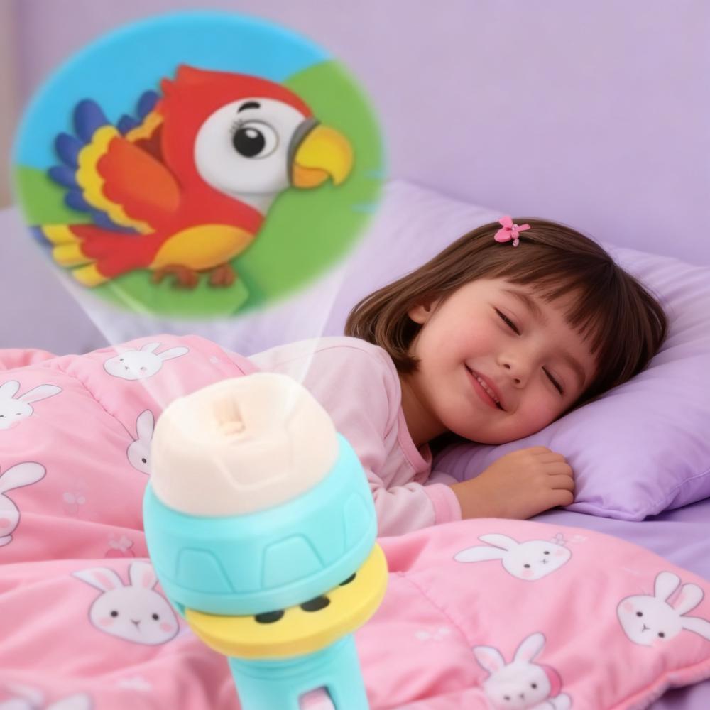ไฟฉายฉายภาพสำหรับเด็กพร้อมสไลด - Kids Education Images บทวิจารณ์และราคา