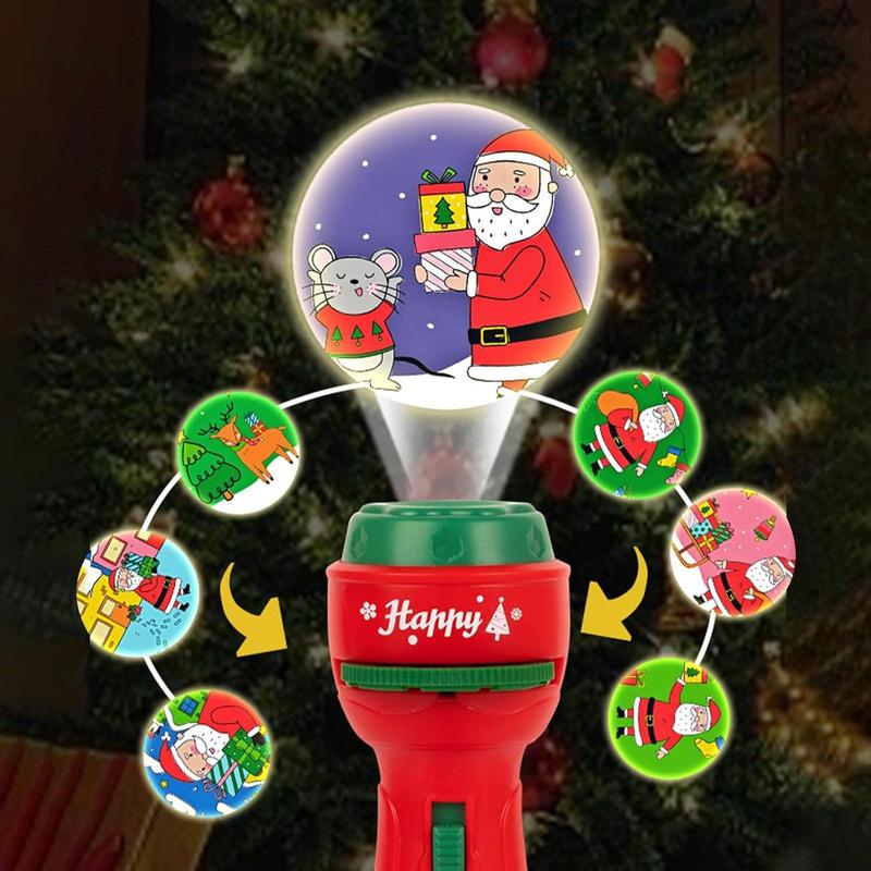 ไฟฉายฉายภาพคริสต์มาสแบบพกพา ขอ - Kids Education Images บทวิจารณ์และราคา