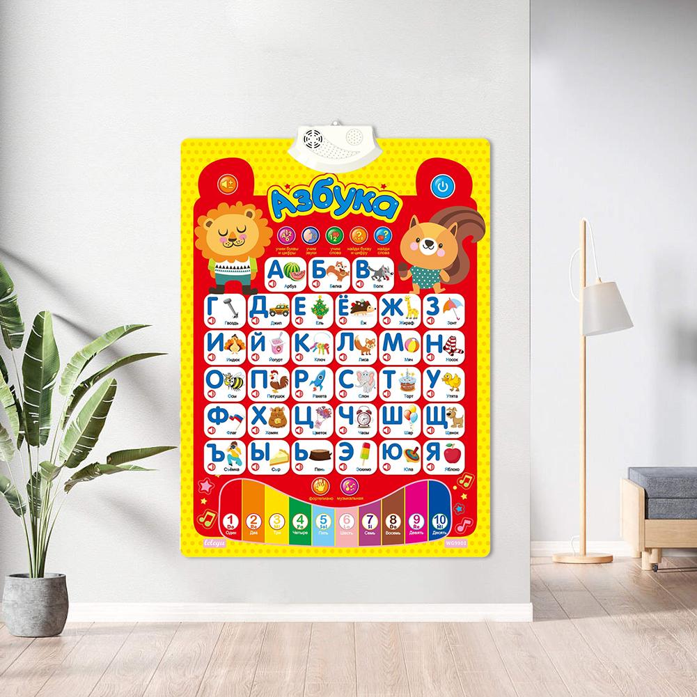 โปสเตอร์ติดผนังแบบโต้ตอบภาษาอั - Kids Educational Posters บทวิจารณ์และราคา