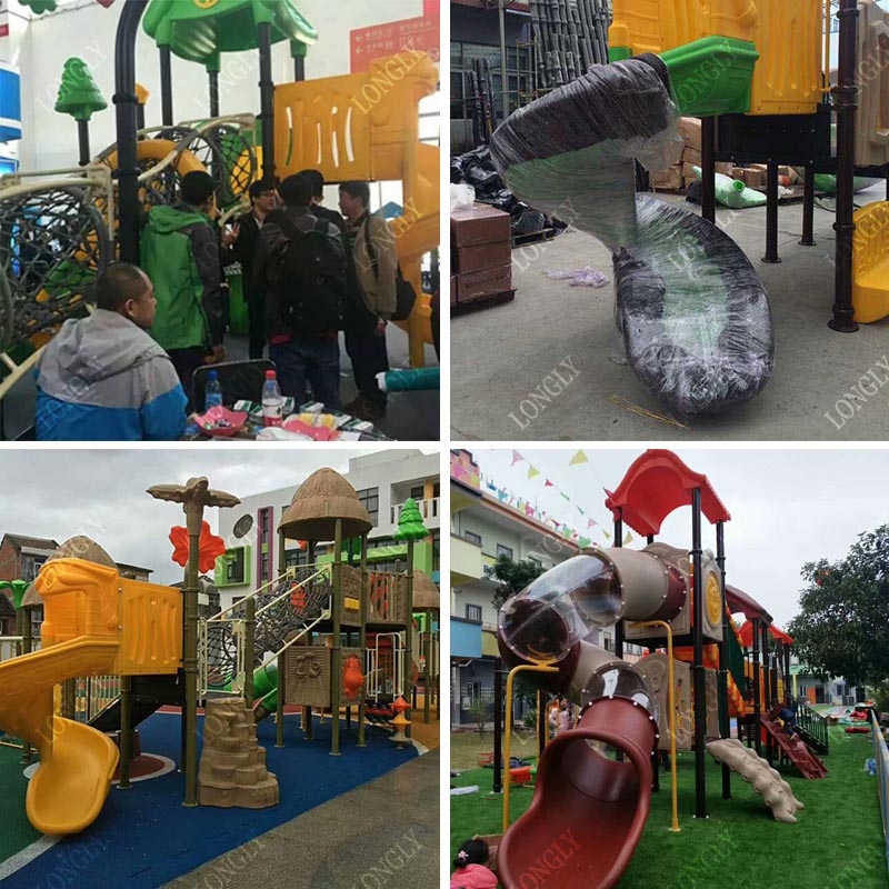 สไลเดอร์เด็กทรงปราสาท สำหรับสน - Kids Education Park บทวิจารณ์และราคา