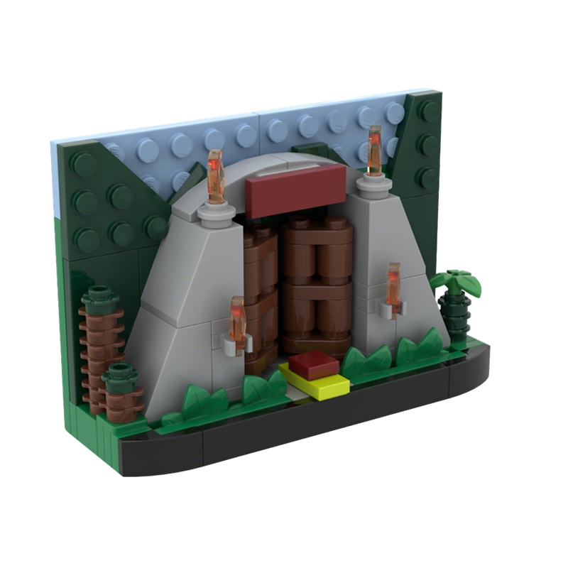 111 ชิ้น โมเดลประตูสวน MOC ฉาก - Kids Education Park บทวิจารณ์และราคา