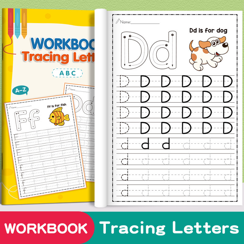 สมุดฝึกเขียนตัวอักษรสำหรับเด็ก - Learning Workbook Preschool บทวิจารณ์และราคา