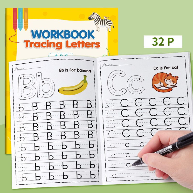 สมุดฝึกเขียนตัวอักษรสำหรับเด็ก - Learning Workbook Preschool บทวิจารณ์และราคา
