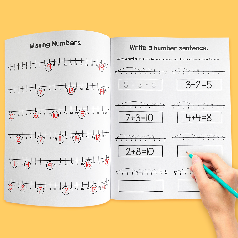 การบวกและการลบภายใน 20 สมุดงาน - Learning Workbook Preschool บทวิจารณ์และราคา