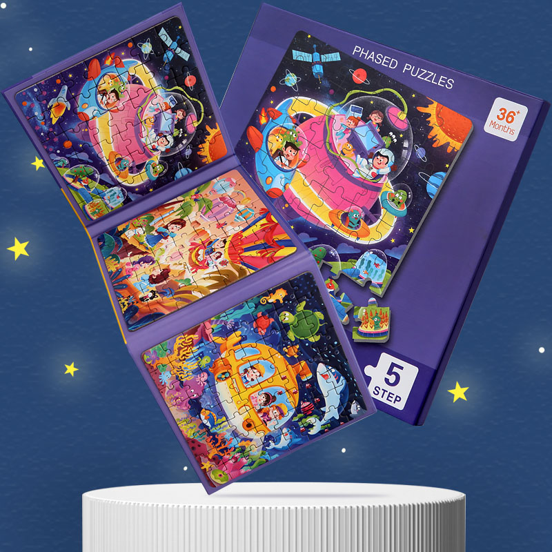 ตัวต่อแม่เหล็กไม้ลายการ์ตูน หน - Kids Educational Box บทวิจารณ์และราคา