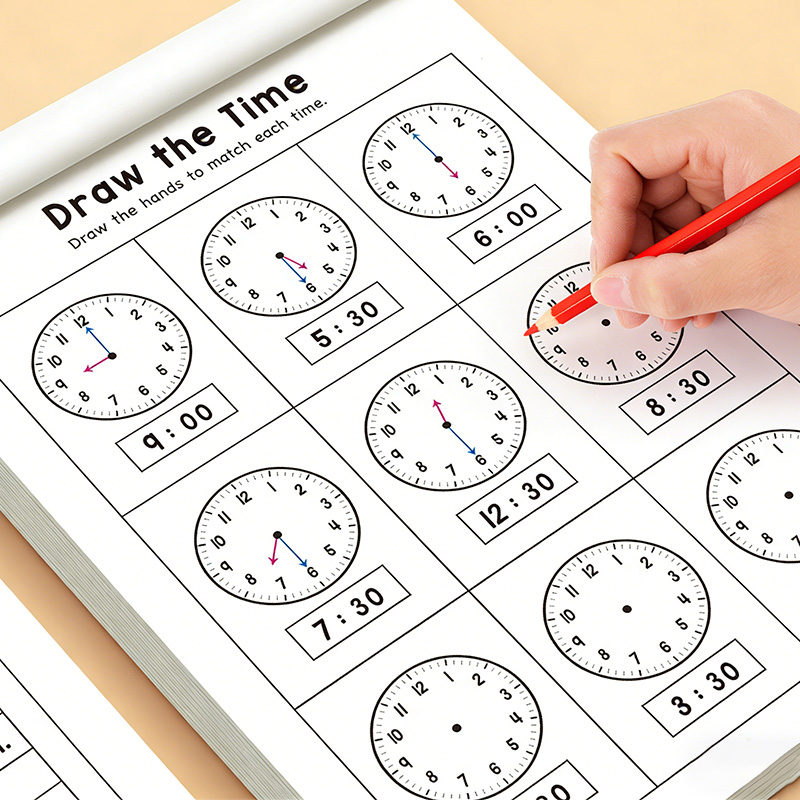 สมุดงานฝึกหัดเรียนรู้เรื่องนาฬ - Learning Workbook Preschool บทวิจารณ์และราคา