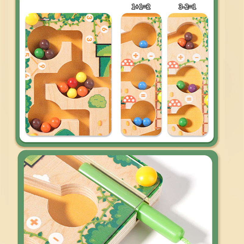 เกมเรียงลําดับแม่เหล็ก Montess - Kids Educational Box บทวิจารณ์และราคา
