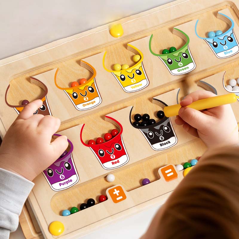 เกมเรียงลําดับแม่เหล็ก Montess - Kids Educational Box บทวิจารณ์และราคา