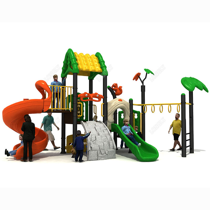 สไลเดอร์พลาสติกสำหรับสนามเด็กเ - Kids Education Park บทวิจารณ์และราคา