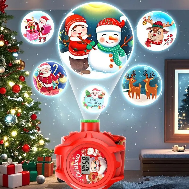 นาฬิกาฉายภาพสำหรับเด็กในช่วงคร - Kids Educational Watch บทวิจารณ์และราคา