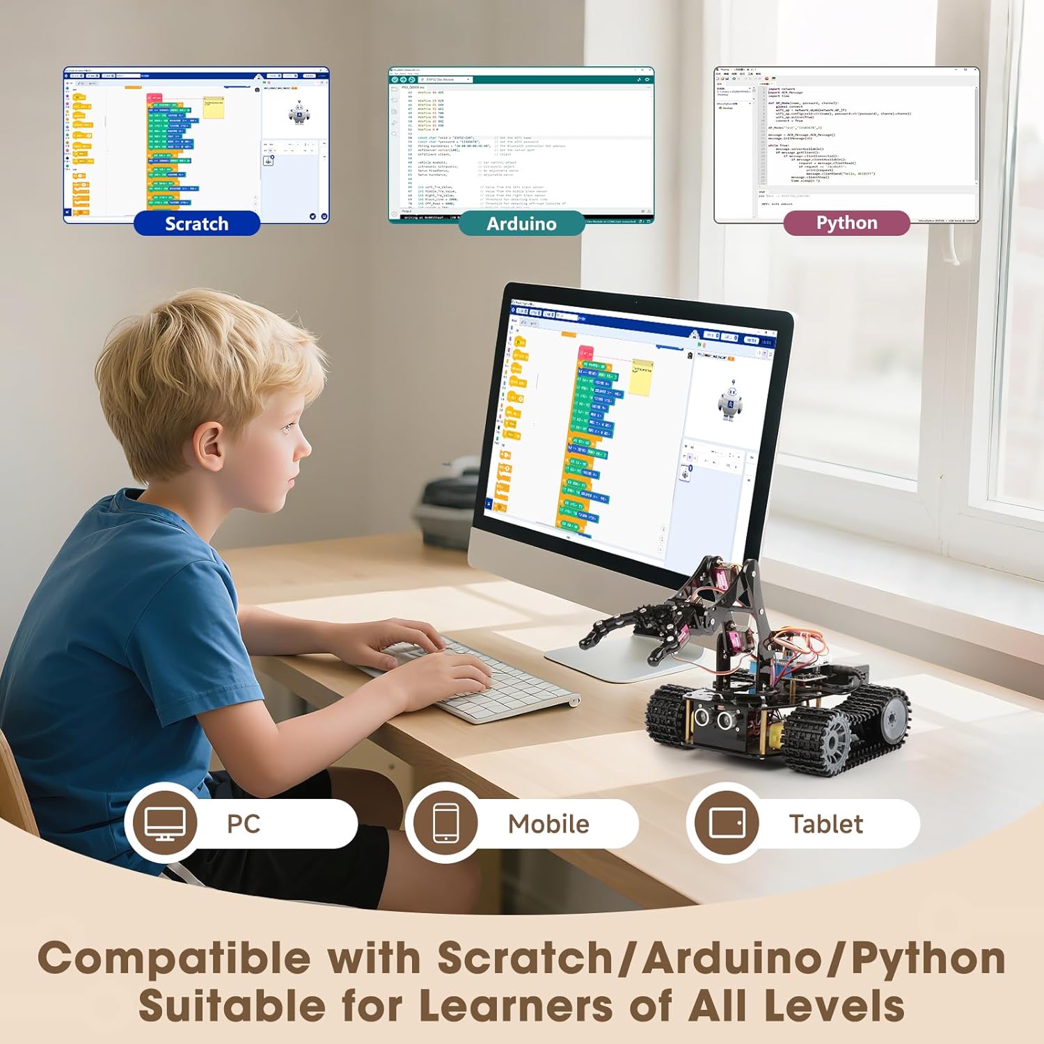 หุ่นยนต์สำหรับเด็กอายุ 12-16 ป - Coding Robot Toy บทวิจารณ์และราคา