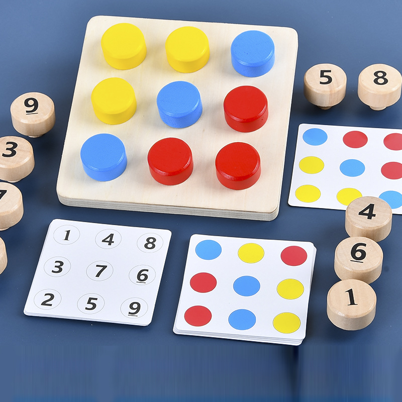 ไม้กระชับสกรูจับคู่ท้าทายตาราง - Kids Educational Box บทวิจารณ์และราคา
