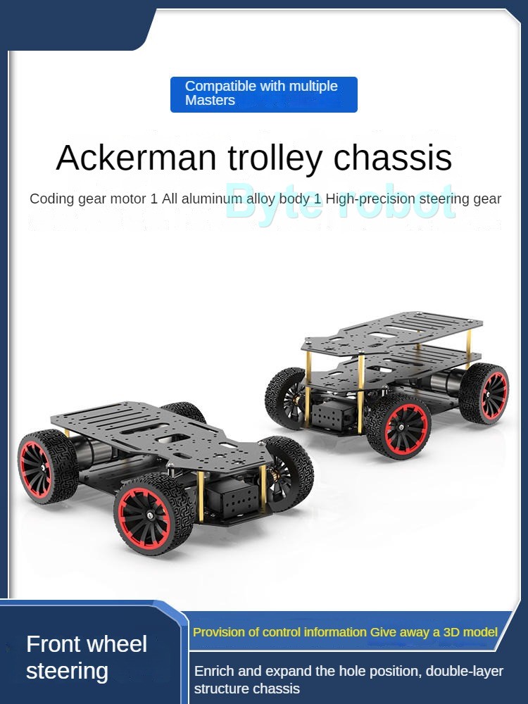 โหลด 5 กก.4WD หุ่นยนต์รถโลหะ A - Coding Robot Toy บทวิจารณ์และราคา